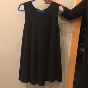 brandy Melville simple black flowy dress